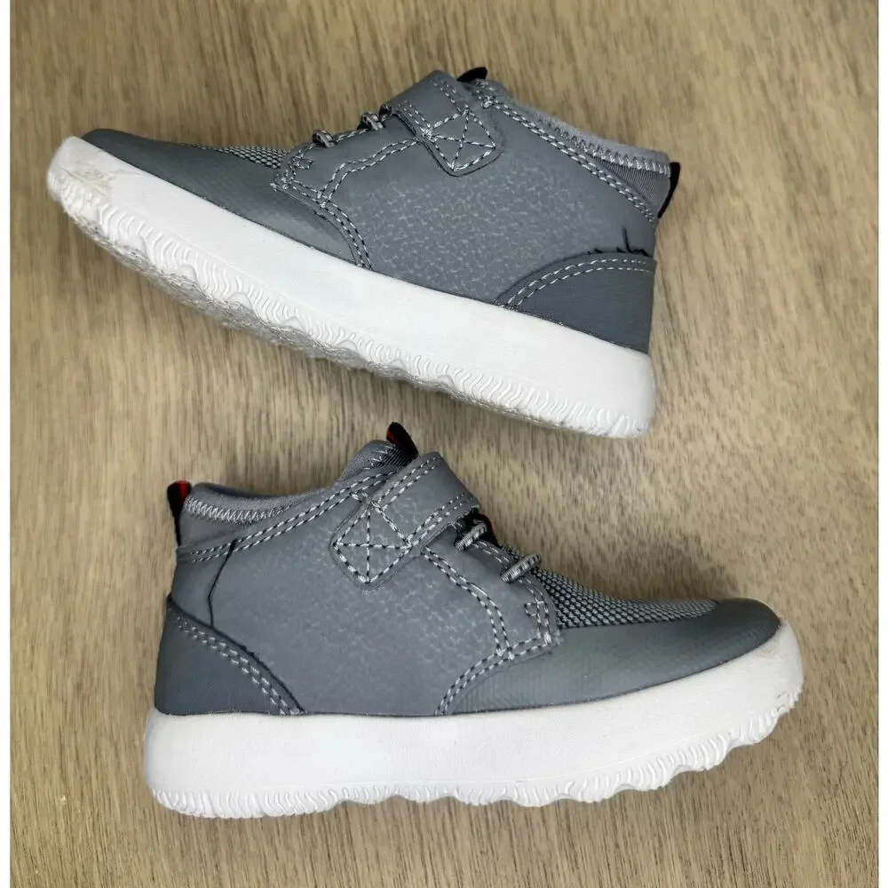Sperry Coastal Break Grey Chukka Toddler Shoes sz 7